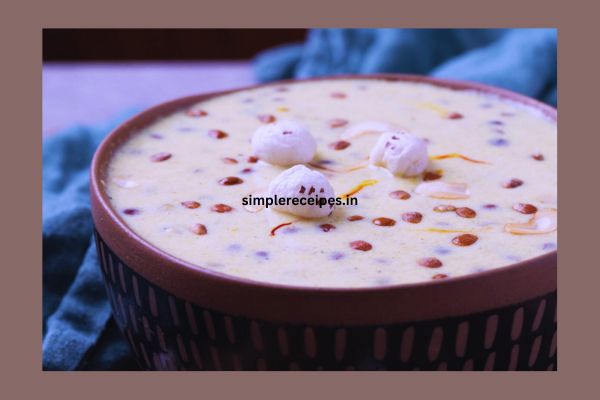 Makhana Rabri Dessert